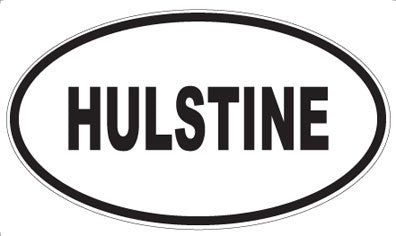 HULSTINE - Oval Magnet