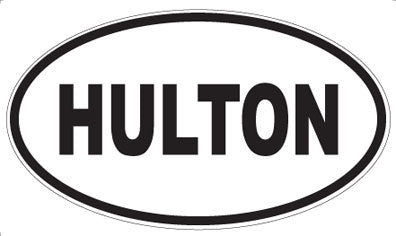 HULTON - Oval Magnet