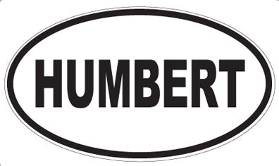 HUMBERT - Oval Magnet
