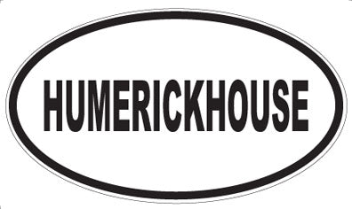 HUMERICKHOUSE - Oval Magnet