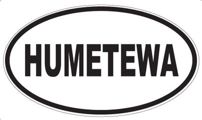 HUMETEWA - Oval Magnet