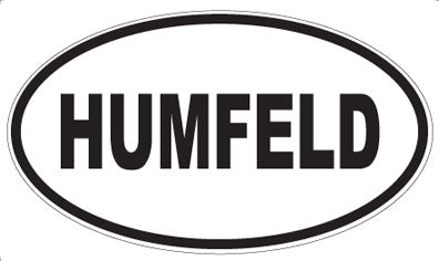 HUMFELD - Oval Magnet