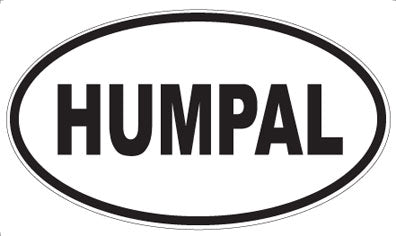 HUMPAL - Oval Magnet