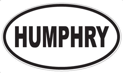 HUMPHRY - Oval Magnet