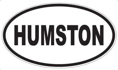 HUMSTON - Oval Magnet