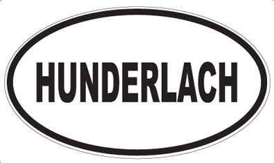 HUNDERLACH - Oval Magnet