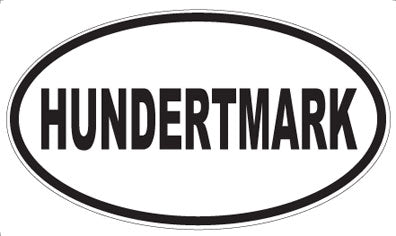 HUNDERTMARK - Oval Magnet