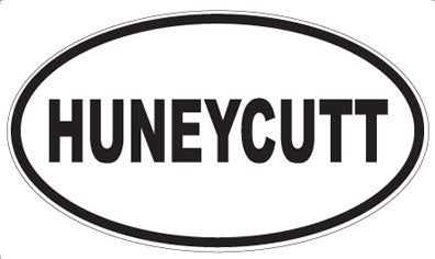 HUNEYCUTT - Oval Magnet