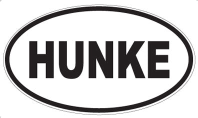HUNKE - Oval Magnet