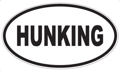 HUNKING - Oval Magnet