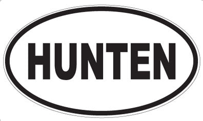 HUNTEN - Oval Magnet