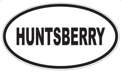 HUNTSBERRY - Oval Magnet