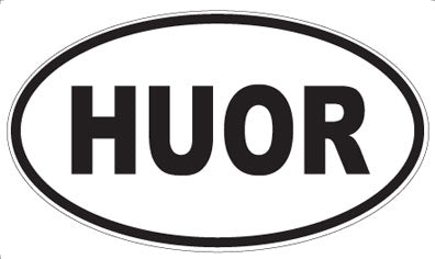 HUOR - Oval Magnet
