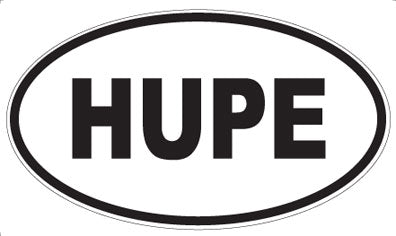 HUPE - Oval Magnet