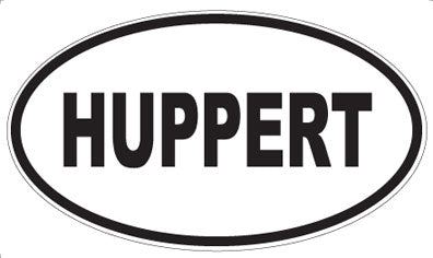 HUPPERT - Oval Magnet