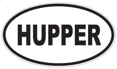 HUPPER - Oval Magnet
