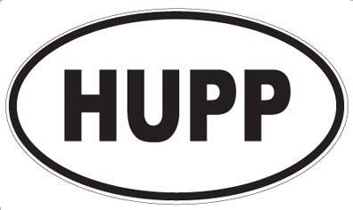 HUPP - Oval Magnet