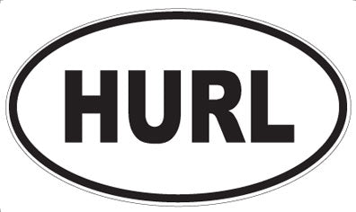 HURL - Oval Magnet