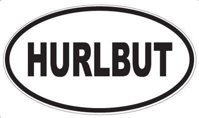 HURLBUT - Oval Magnet