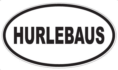 HURLEBAUS - Oval Magnet