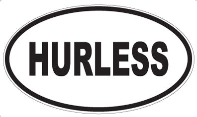 HURLESS - Oval Magnet