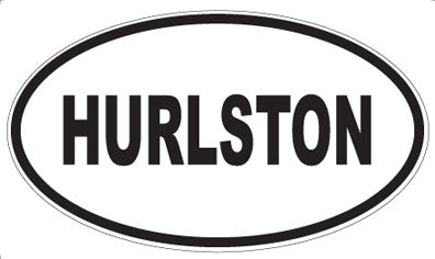 HURLSTON - Oval Magnet