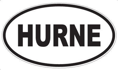 HURNE - Oval Magnet