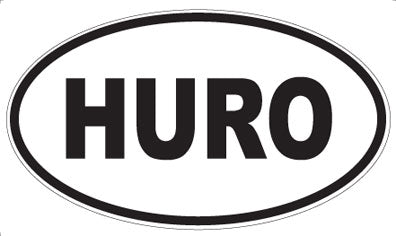 HURO - Oval Magnet