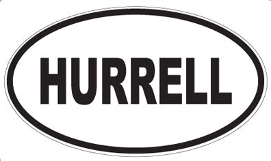 HURRELL - Oval Magnet