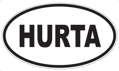 HURTA - Oval Magnet