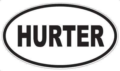 HURTER - Oval Magnet