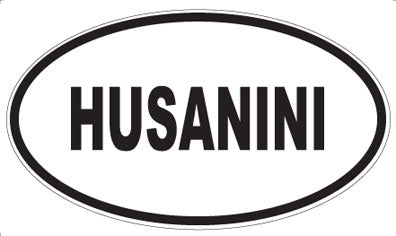 HUSANINI - Oval Magnet