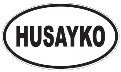 HUSAYKO - Oval Magnet