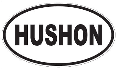 HUSHON - Oval Magnet