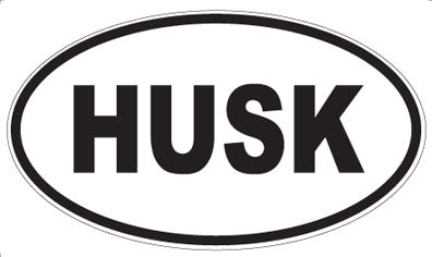 HUSK - Oval Magnet