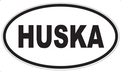 HUSKA - Oval Magnet