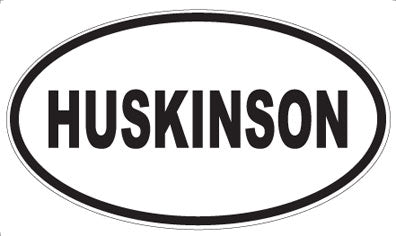 HUSKINSON - Oval Magnet