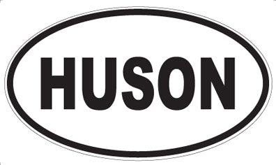 HUSON - Oval Magnet