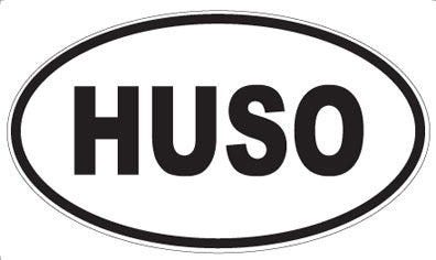 HUSO - Oval Magnet