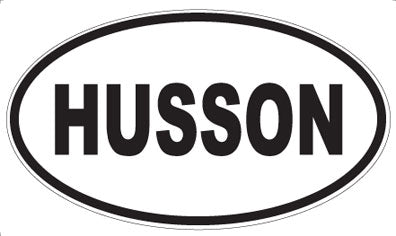 HUSSON - Oval Magnet