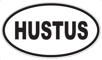 HUSTUS - Oval Magnet