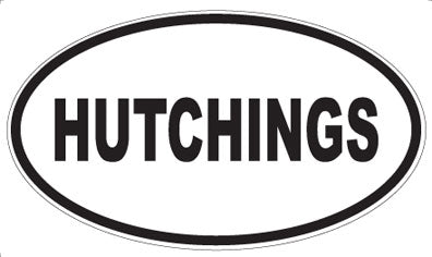 HUTCHINGS - Oval Magnet