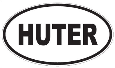 HUTER - Oval Magnet