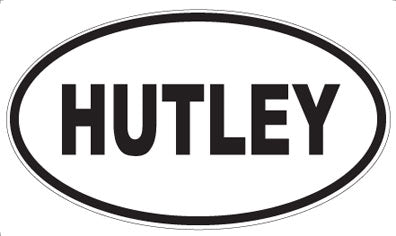 HUTLEY - Oval Magnet
