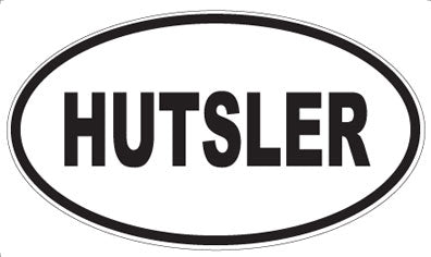 HUTSLER - Oval Magnet