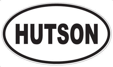 HUTSON - Oval Magnet
