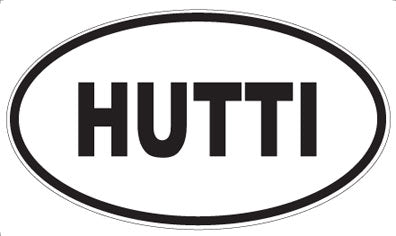 HUTTI - Oval Magnet