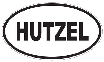 HUTZEL - Oval Magnet