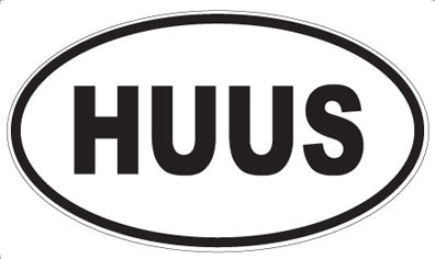 HUUS - Oval Magnet