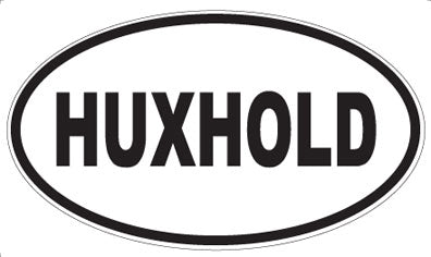 HUXHOLD - Oval Magnet